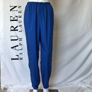 Vintage blue waterproof Ralph Lauren sport pants